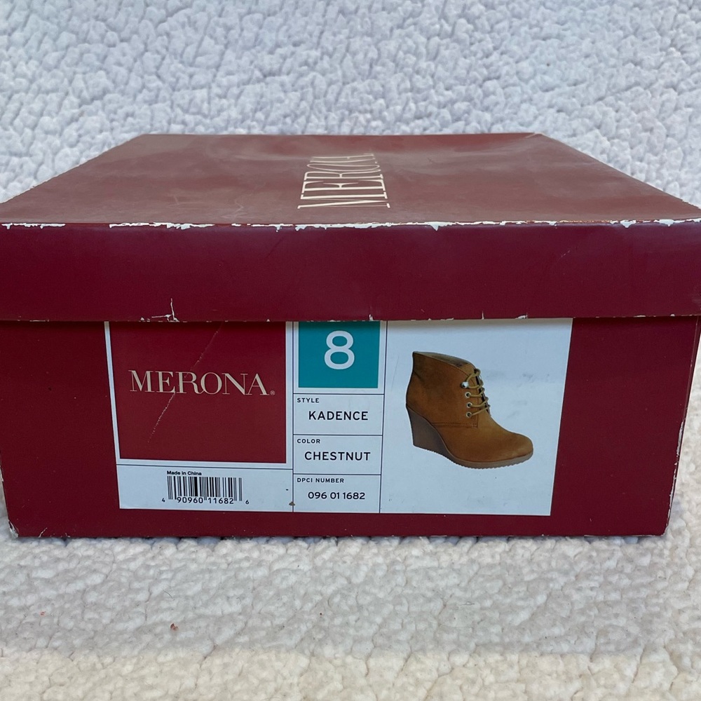 Tan Wedge Boot - Picture 8 of 8